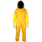 Traje de apicultor con capucha y guantes