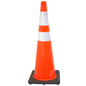 Cono Naranja de 36" con Doble Cinta Reflectiva