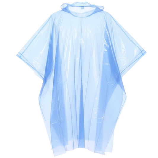Impermeable Tipo Poncho de Emergencia
