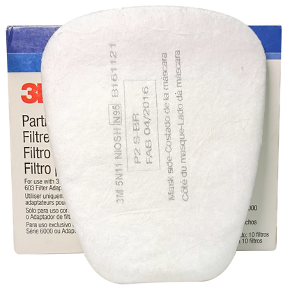 Prefiltro 5N11 3M - Protección Partículas y Vapores