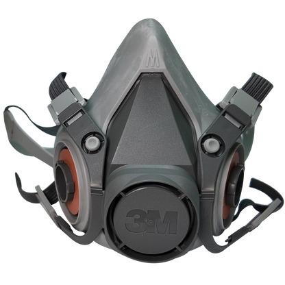 Respirador Media Cara 3M 6200 - Reutilizable Profesional