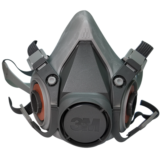 Respirador Media Cara 3M 6200 - Reutilizable Profesional