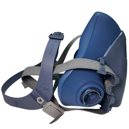 Respirador Media Cara 3M 7051 - Cómodo Prolongado