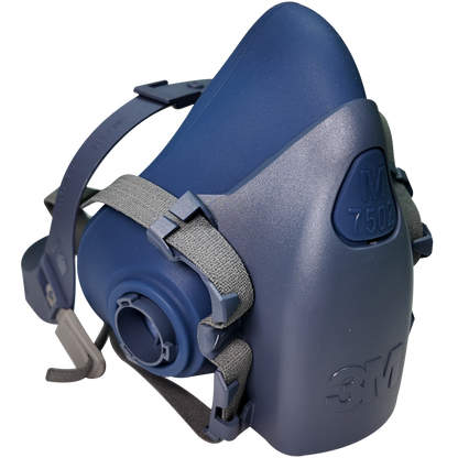 Respirador Media Cara 3M 7051 - Cómodo Prolongado