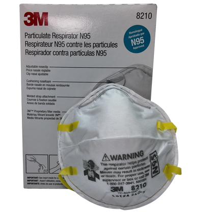 Mascarilla Desechable 3M 8210 - Doble Liga Económica