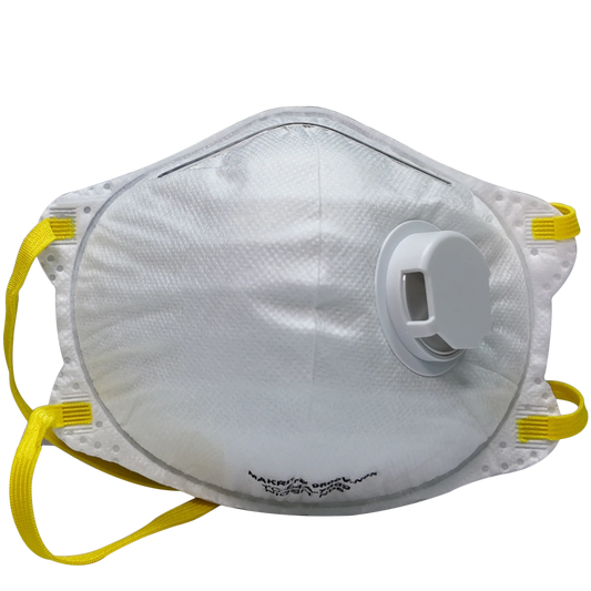Mascarilla N95 Makrite 9600V - Válvula Exhalación Profesional