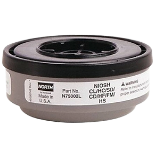 Cartucho North 75002 - Protección Respiratoria Industrial Profesional