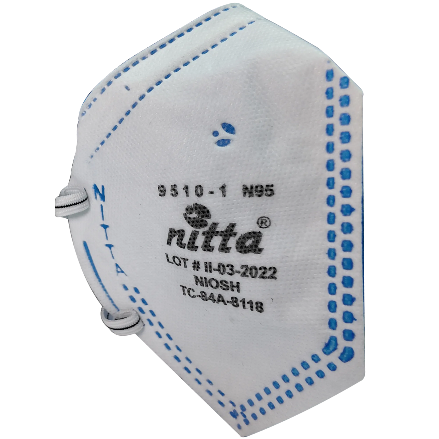 Mascarilla N95 Nitta Blanca - Protección Estándar