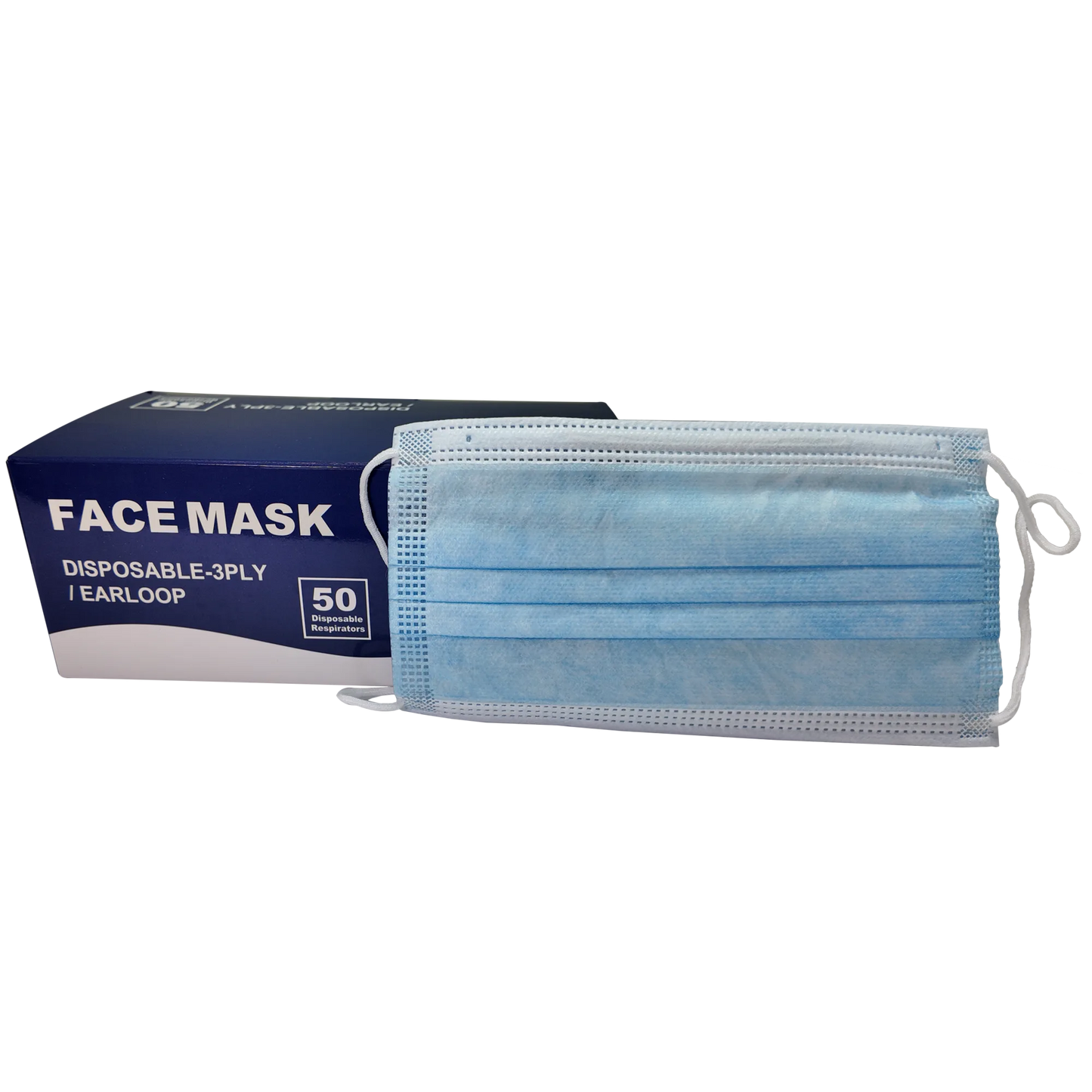 Mascarilla Quirúrgica Celeste - Estándar Médico