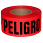 Cinta Roja de Peligro 4" x 300 MTS