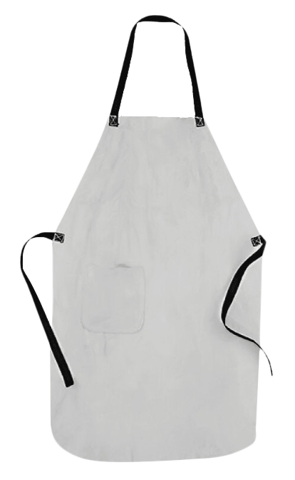 Chaleco para soldar de carnaza sencillo