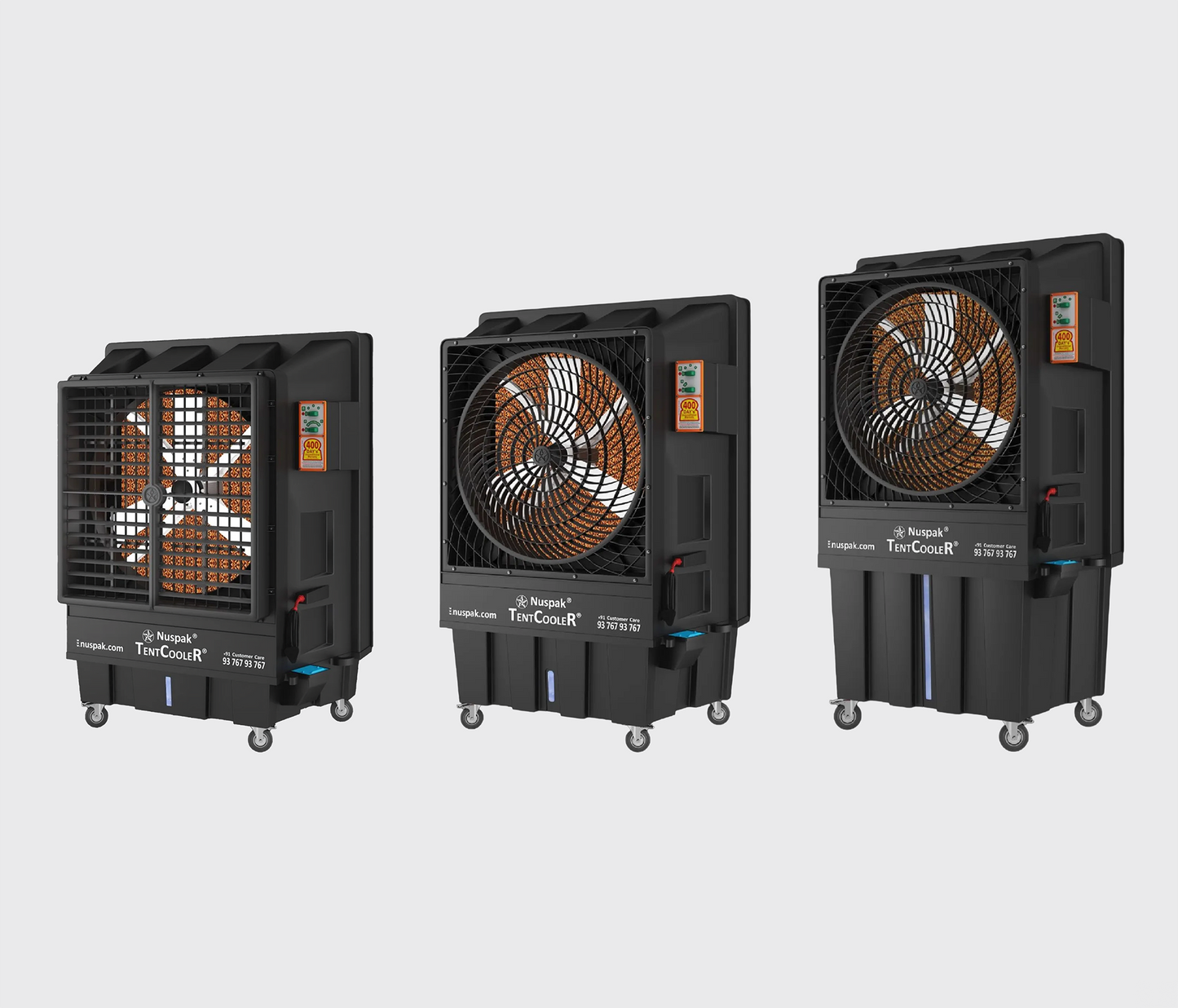 Enfriador evaporativo Tk Series I TK09PB - TK12PB - TK20PB