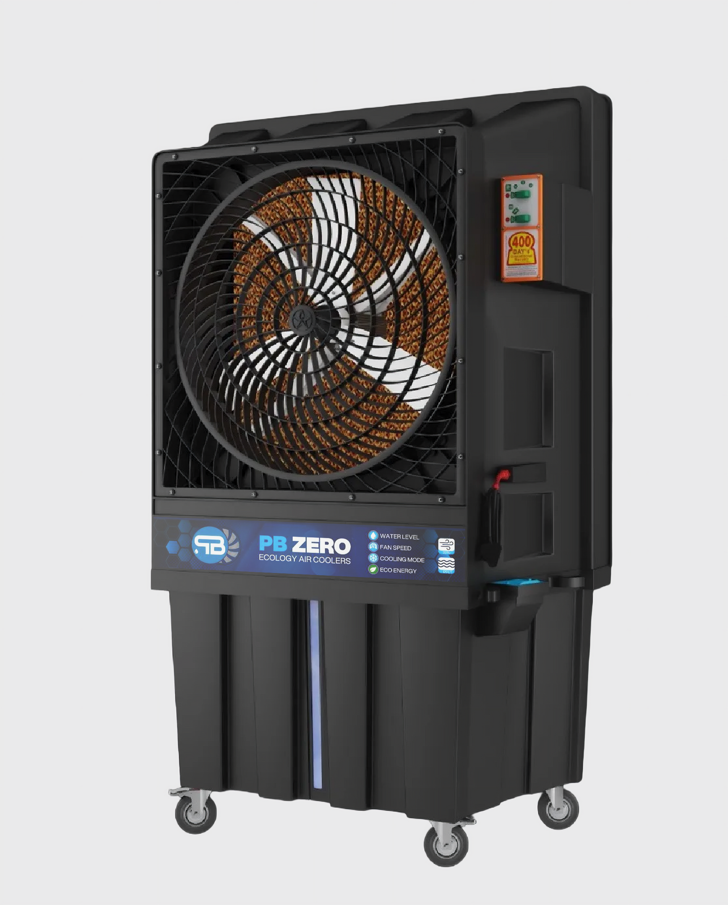 Enfriador de aire evaporativo industrial PBZero I TK09PB (90L) - TK12PB (120L) - TK20PB (200L)
