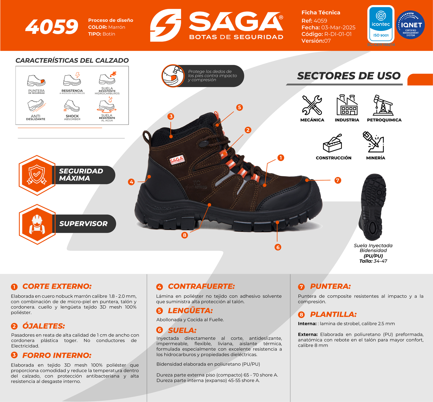 Botín Supervisor de Seguridad - SAGA 4059