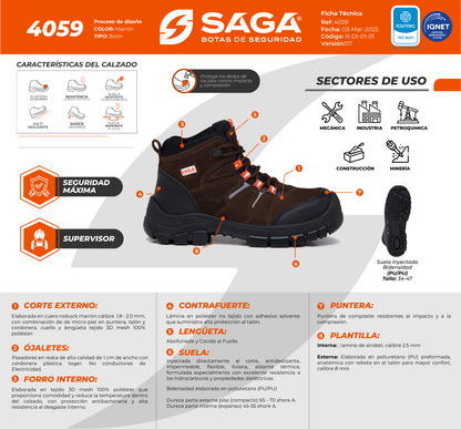 Botín Supervisor de Seguridad - SAGA 4059