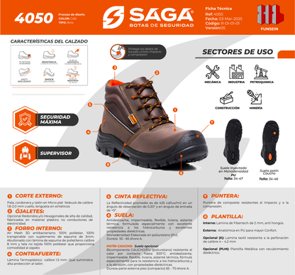 Botín Supervisor de Seguridad - SAGA 4050