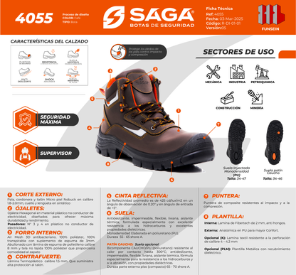 Botín Supervisor de Seguridad - SAGA 4055