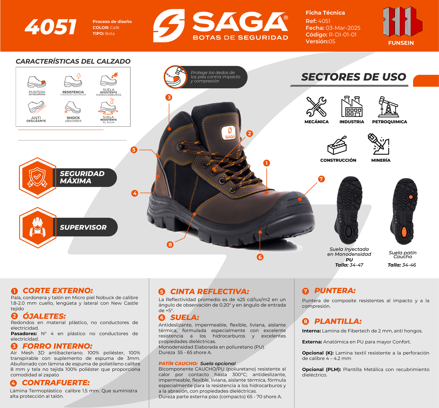 Botín Supervisor de Seguridad - SAGA 4051
